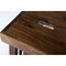 Alaterre Furniture Brookside 26"H Industrial Wood Counter-Height Stool AWBS2170 - alternate 4